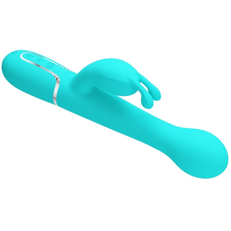 Pretty Love – Dejon Rabbit Vibrator 3 in 1 Multifunktions-Aquagrün