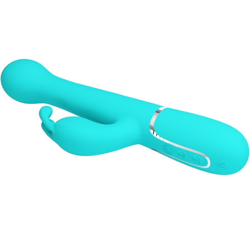 Pretty Love – Dejon Rabbit Vibrator 3 in 1 Multifunktions-Aquagrün