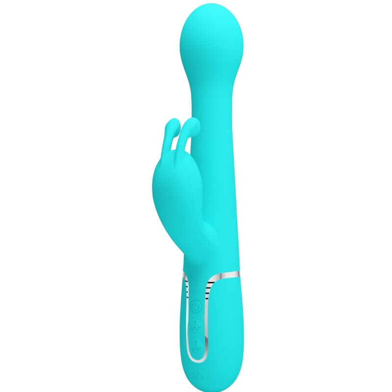 Pretty Love – Dejon Rabbit Vibrator 3 in 1 Multifunktions-Aquagrün