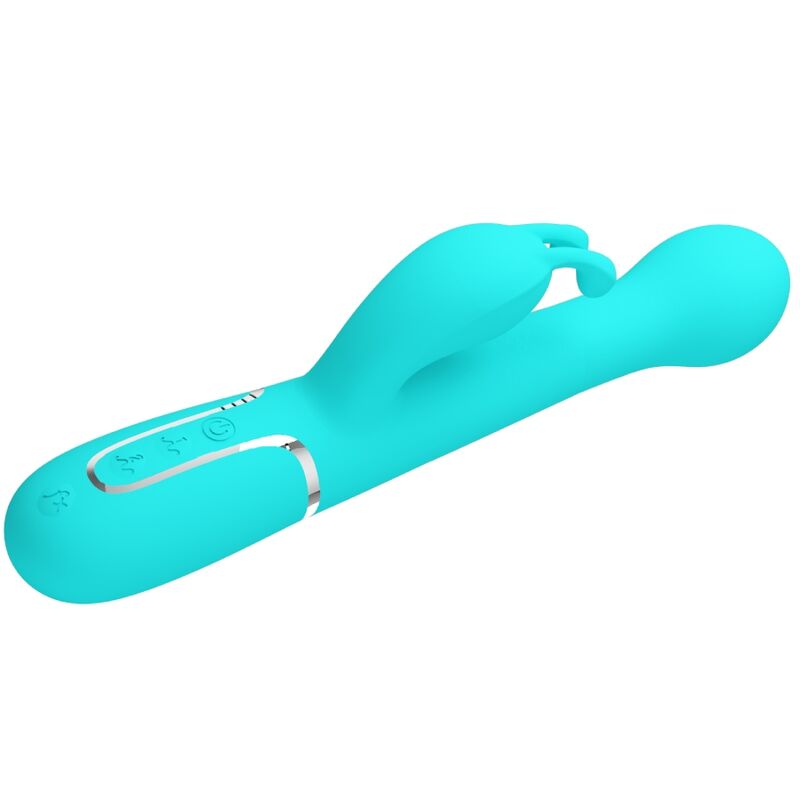 Pretty Love – Dejon Rabbit Vibrator 3 in 1 Multifunktions-Aquagrün
