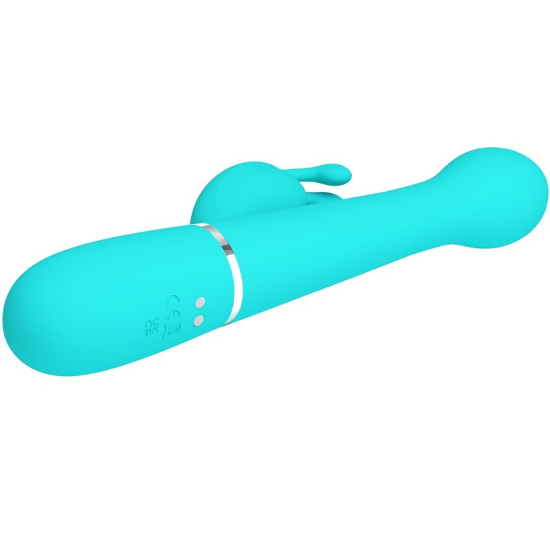 Pretty Love – Dejon Rabbit Vibrator 3 in 1 Multifunktions-Aquagrün