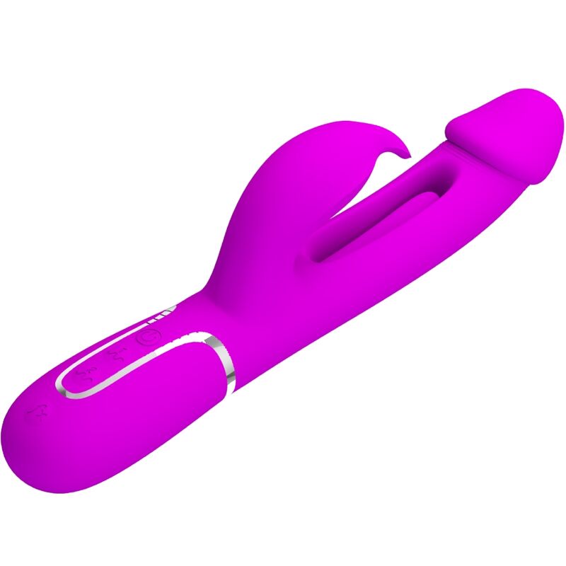 Pretty Love – Dejon Rabbit Vibrator 3 in 1 Multifunktions Fucsia