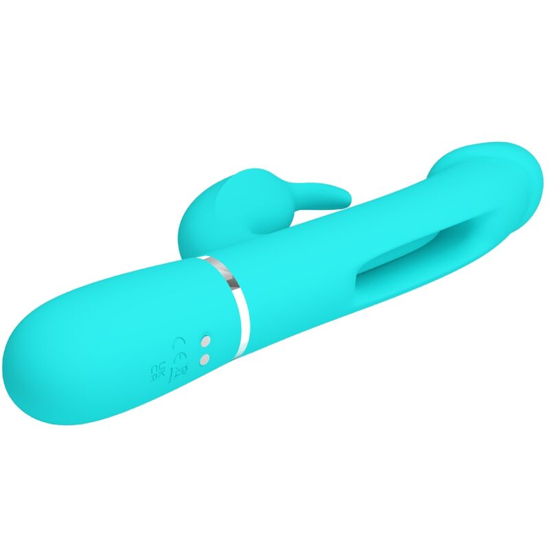Pretty Love – Dejon Rabbit Vibrator 3 in 1 Multifunktions-Aquagrün