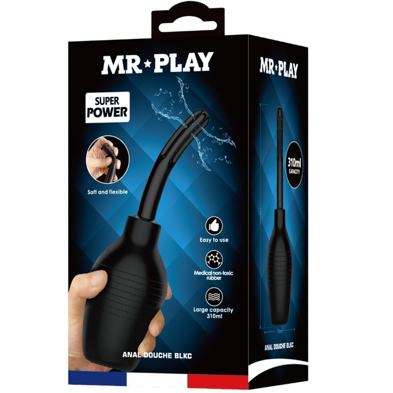 Mr Play – Anal-Dusche Blkc Super Power Schwarz