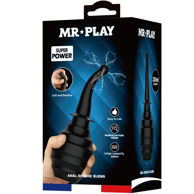 Mr Play – Analdusche Blkm6 Super Power Schwarz
