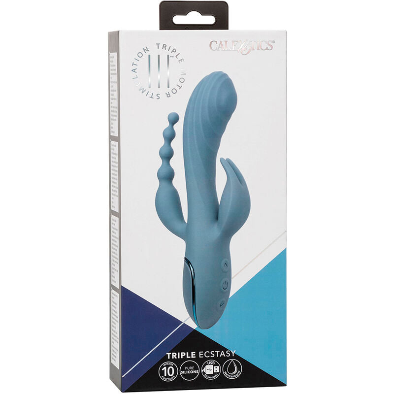 Calexotics – Vibrator Triple Ecstasy Grau