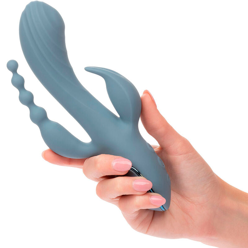 Calexotics – Vibrator Triple Ecstasy Grau