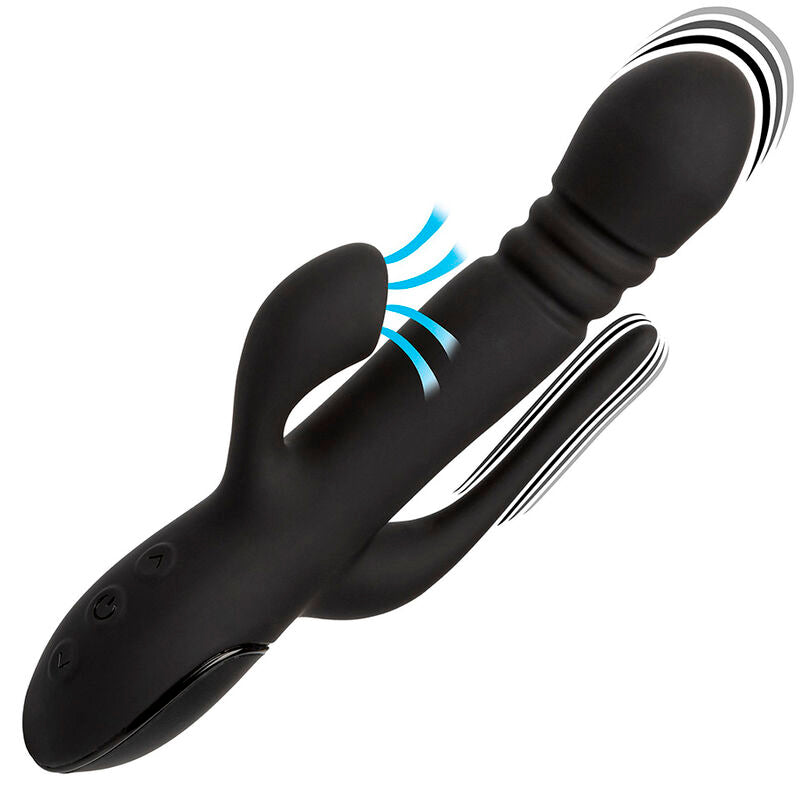 Calexotics – Vibrator Triple Euphoria Schwarz