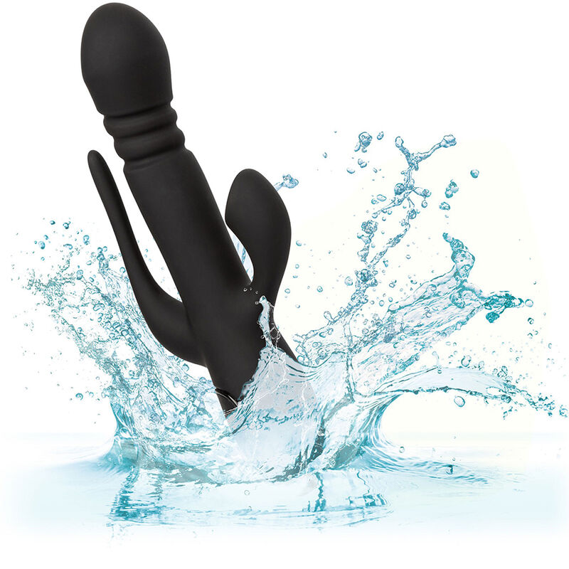 Calexotics – Vibrator Triple Euphoria Schwarz