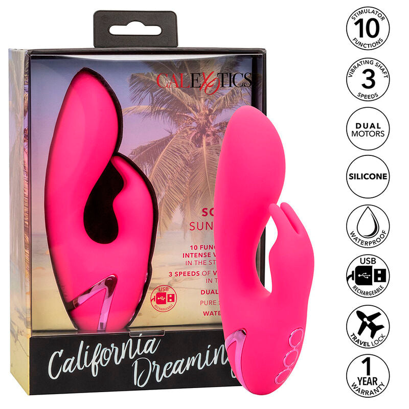 Calexotics – So. Cal Sunshine Vibrator Rabbit Fuchsia von…