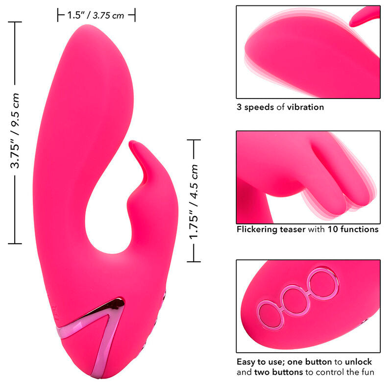 Calexotics – So. Cal Sunshine Vibrator Rabbit Fuchsia von…