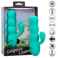 Calexotics – Del Mar Diva Vibrator Rabbir Aqua Grün von California…