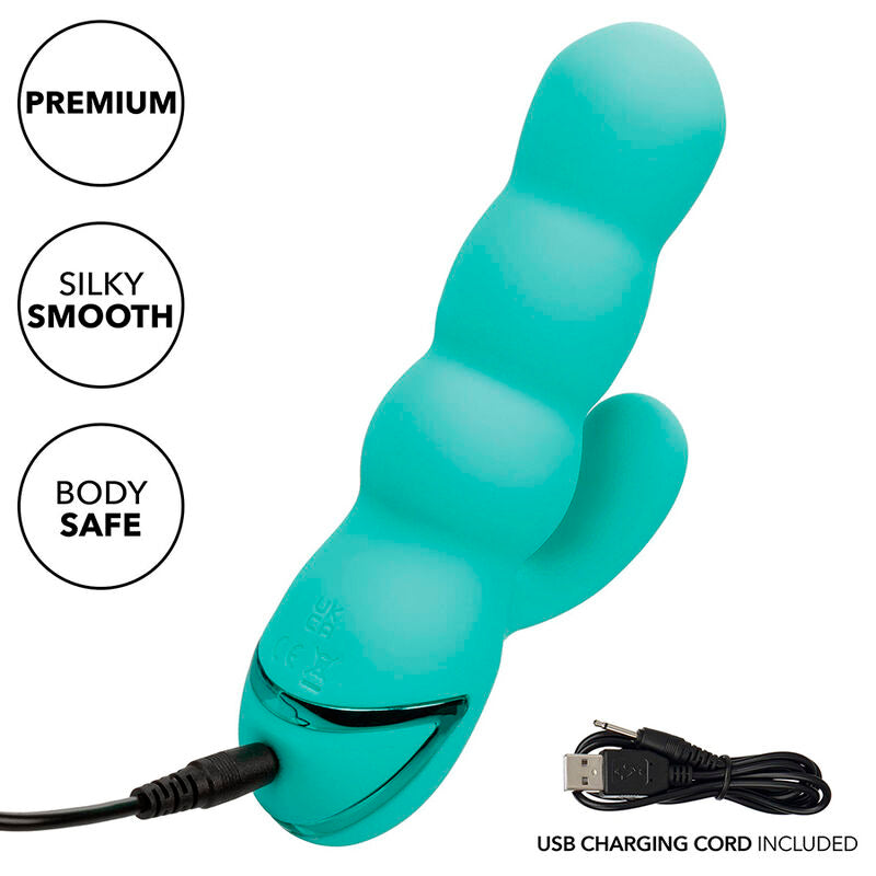 Calexotics – Del Mar Diva Vibrator Rabbir Aqua Grün von California…