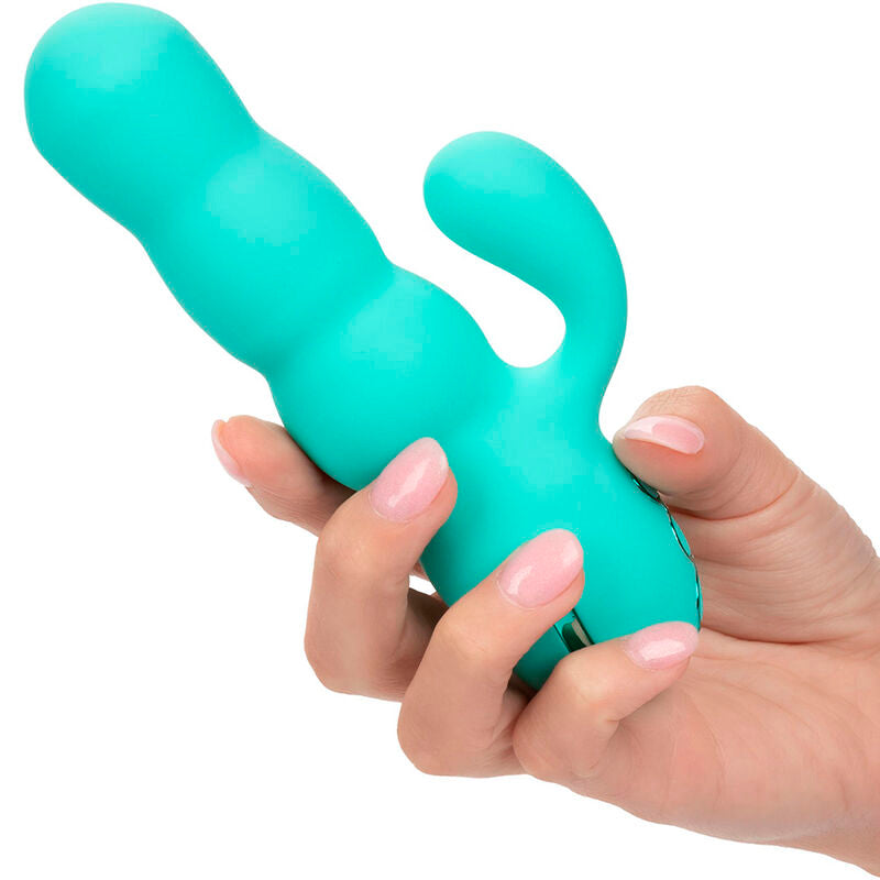 Calexotics – Del Mar Diva Vibrator Rabbir Aqua Grün von California…