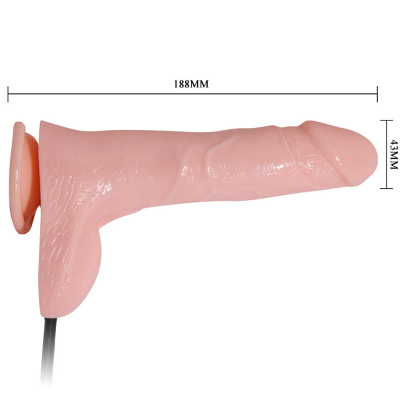 Baile Aufblasbarer Realistischer Dildo Mit Saugnäpfen 15 CM