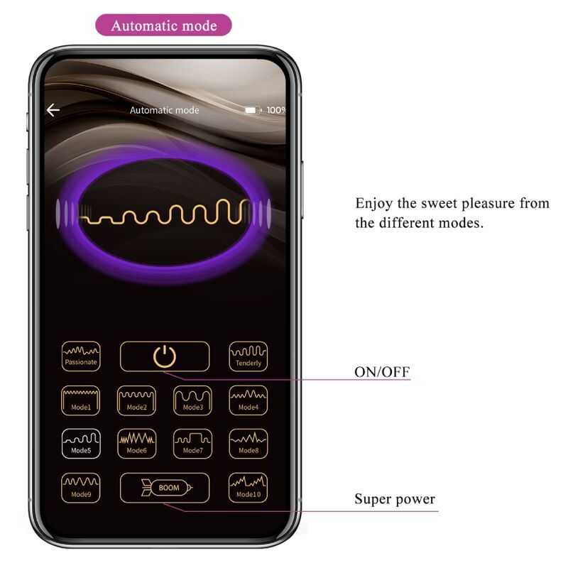 App Series Pretty Love - Baird G-SPOT 12 Vibrationen...