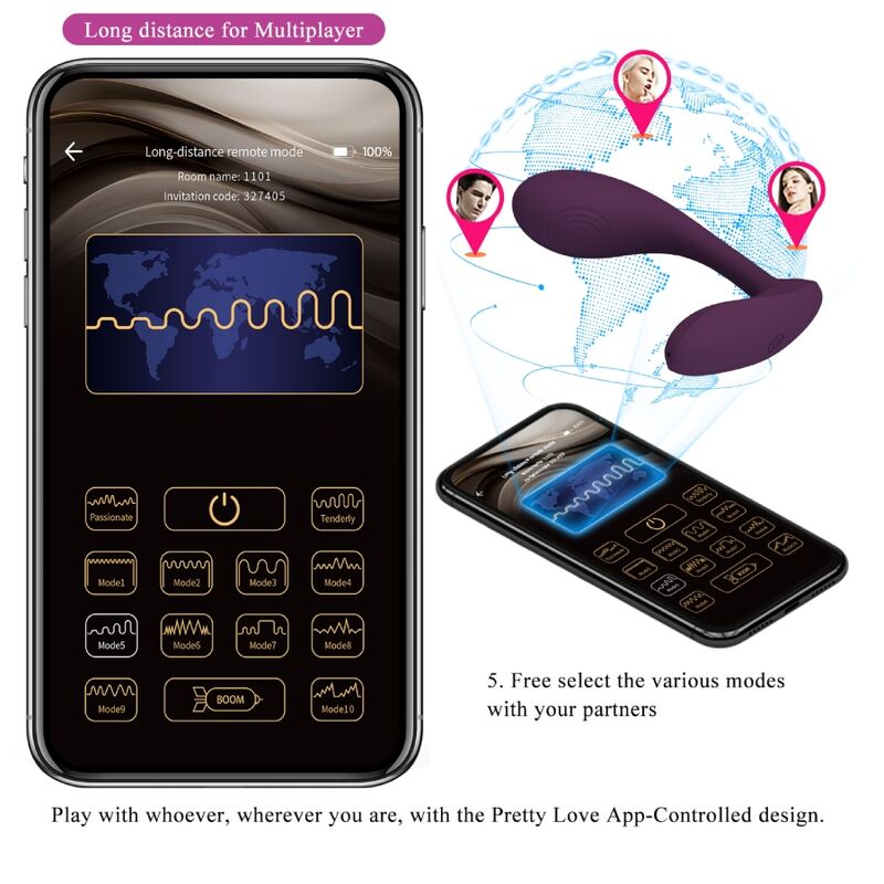 App Series Pretty Love - Baird G-SPOT 12 Vibrationen...