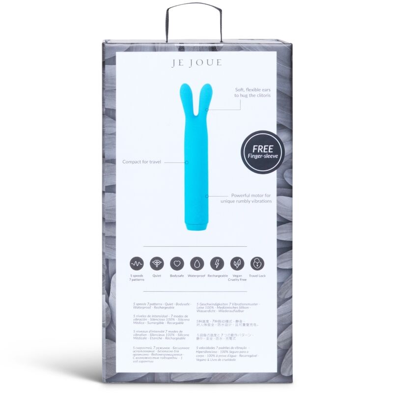 Je Joue Bullet Rabbit Vibrator – teal, stark