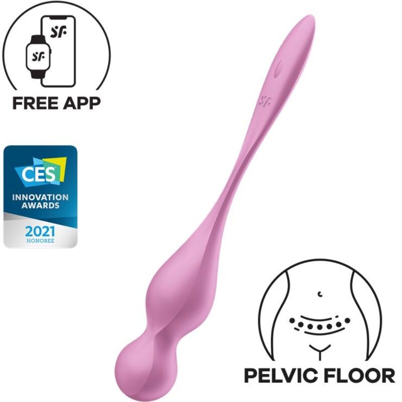 Satisfyer Love Birds Vibrierende Kegel-kugeln Rosa
