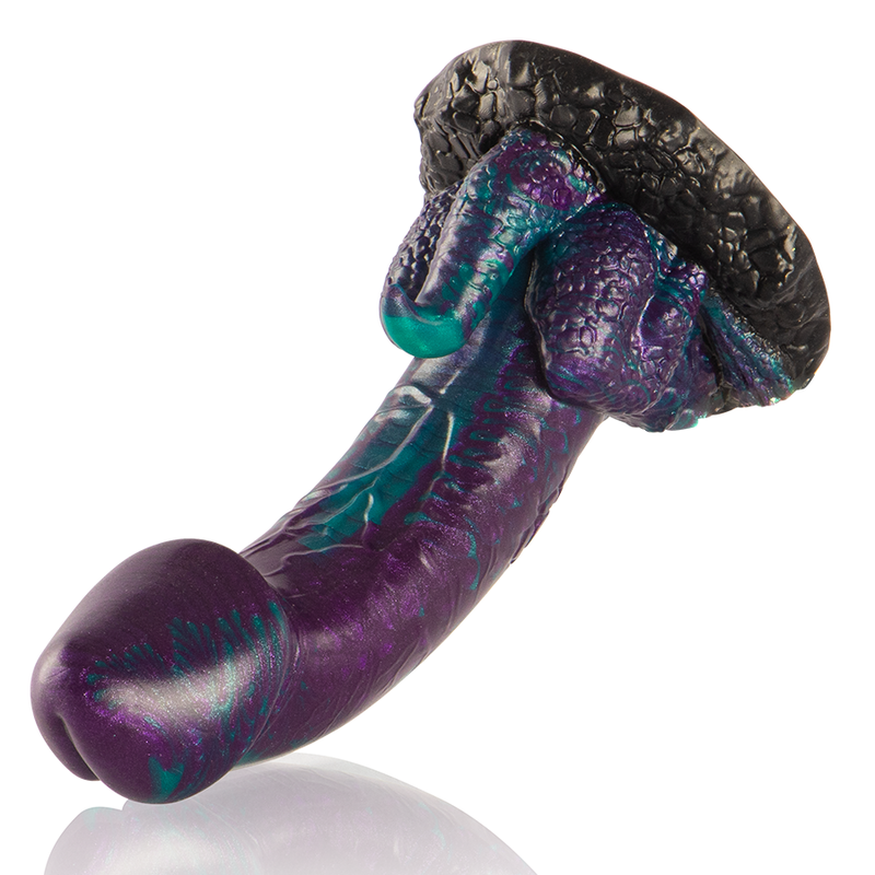Epic – Basilisk Dildo Doppelt Schuppig Vergnügen, Kleine Grösse