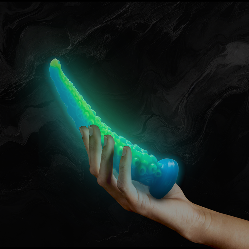 Epic – Scylla Fluoreszierender Dünner Tentakel-DILDO, Kleine Grösse