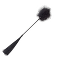 SecretPlay Secret Play - Staubwedel + Schwarze Peitsche
