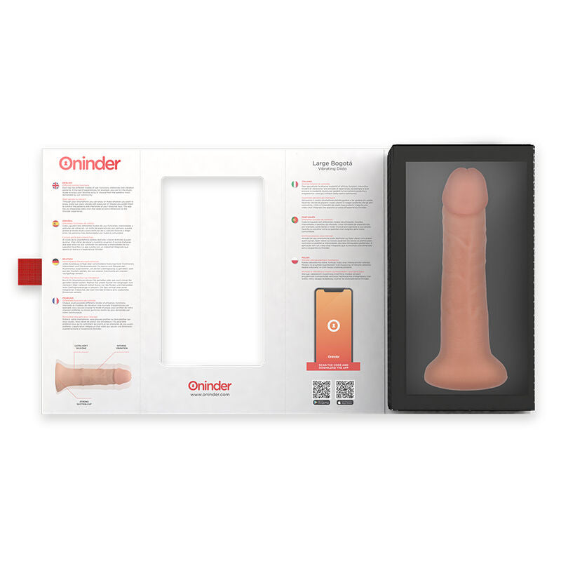 Oninder – Grosser Bogotá-VIBRATORDILDO, 9 Geschwindigkeiten,…