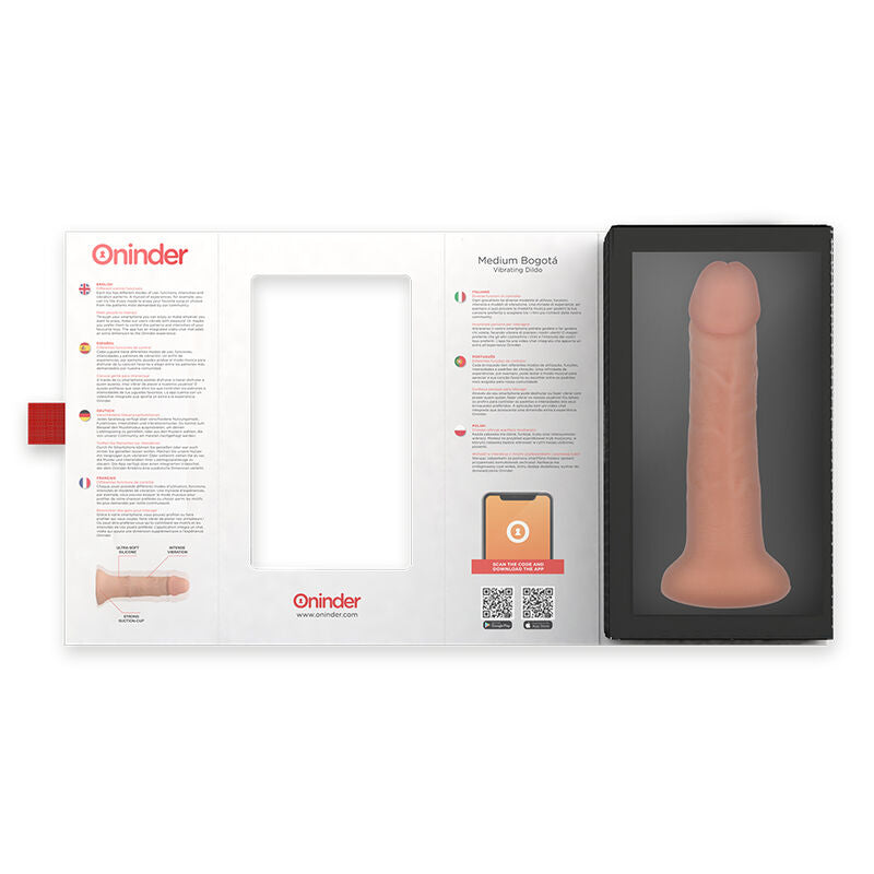 Oninder – Mittlerer Bogotá-Vibratordildo mit 9 Geschwindigkeiten…