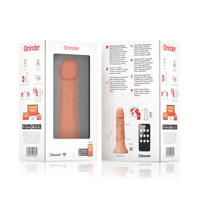 Oninder – Kleiner Bogotá-Vibratordildo 9 Geschwindigkeiten…
