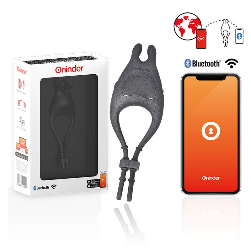 Oninder – Pampa Wiederaufladbarer Einstellbarer Vibratorring mit…
