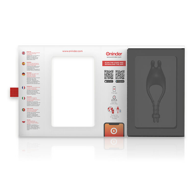 Oninder – Pampa Wiederaufladbarer Einstellbarer Vibratorring mit…