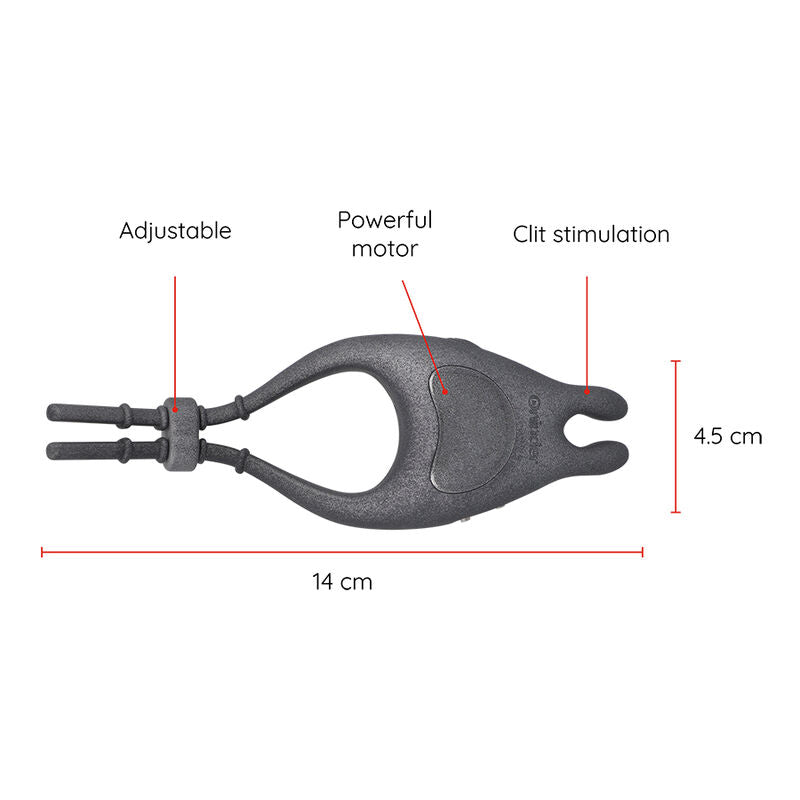 Oninder – Pampa Wiederaufladbarer Einstellbarer Vibratorring mit…