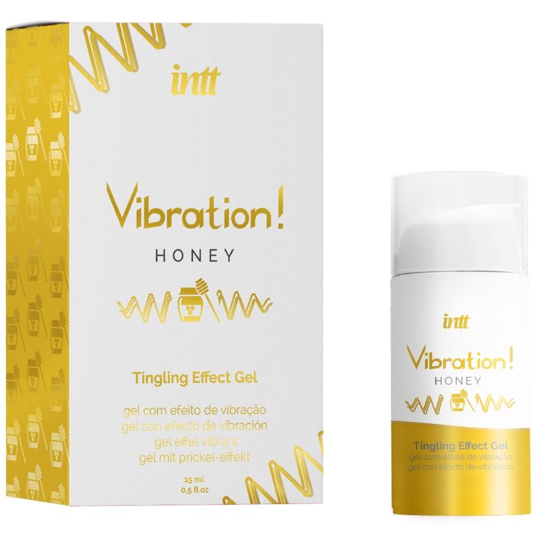 Intt – Kraftvolles Intimatistimulans Honig-Flüssige Vibratorgel 15 ml