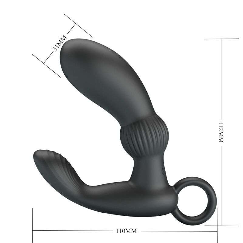 Pretty Love – Cayla Analvibrator-Massager Schwarz