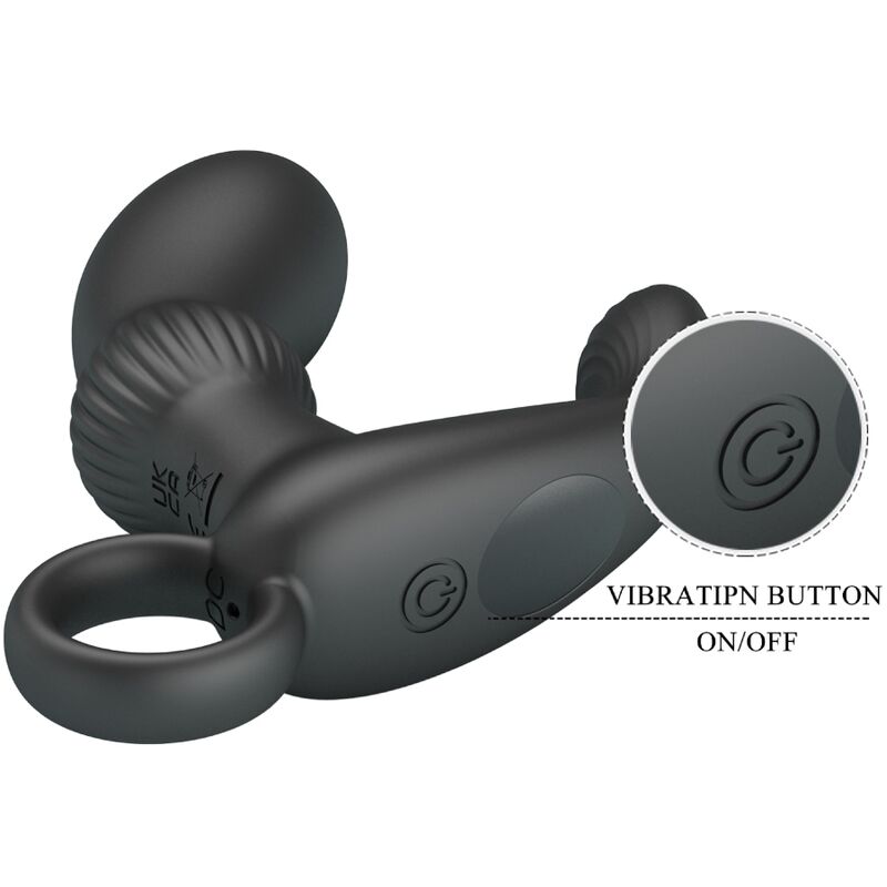 Pretty Love – Cayla Analvibrator-Massager Schwarz