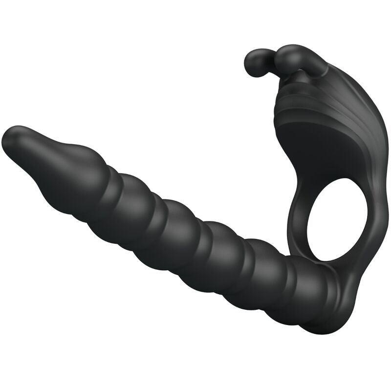 Pretty Love – Blackney Penisringe mit Vibrator-Plug
