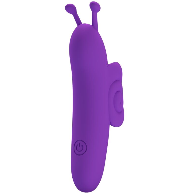 Pretty Love – Snail Leistungsstarker Lila Fingerstimulator