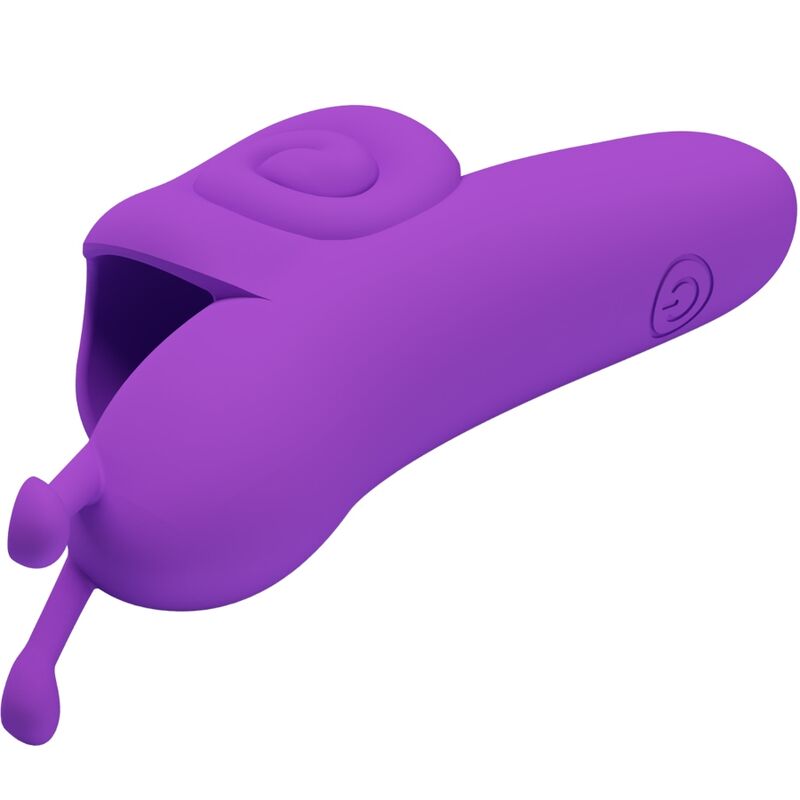 Pretty Love – Snail Leistungsstarker Lila Fingerstimulator