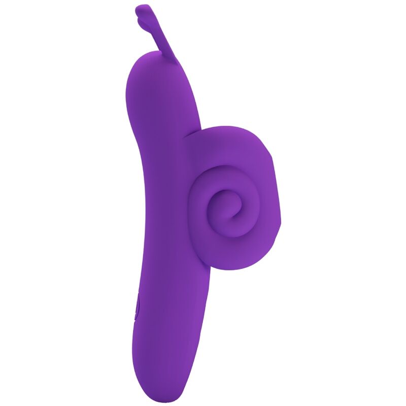 Pretty Love – Snail Leistungsstarker Lila Fingerstimulator