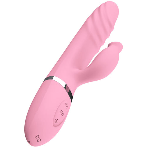 Armony Vibrator & Stoßung mit Rosa Wrmeeffekt-zunge