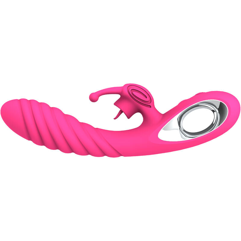 Armony Vicky Rabbit Vibrator mit Fuchsia-zugringzunge