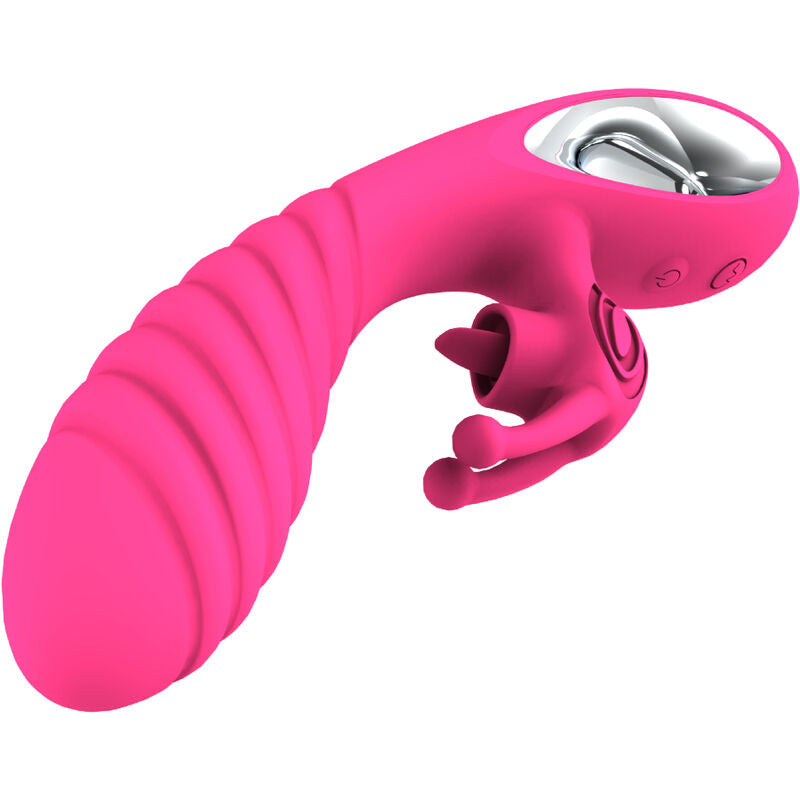 Armony Vicky Rabbit Vibrator mit Fuchsia-zugringzunge