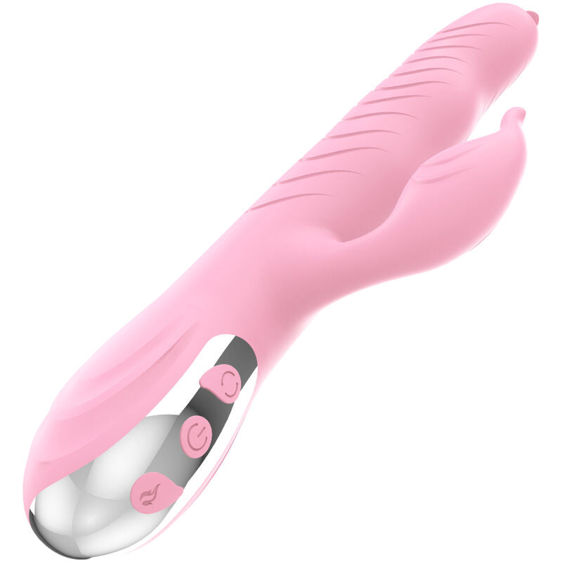Armony Marcia-vibrator & Stoßender Doppelzunge-wrmeeffekt Rosa