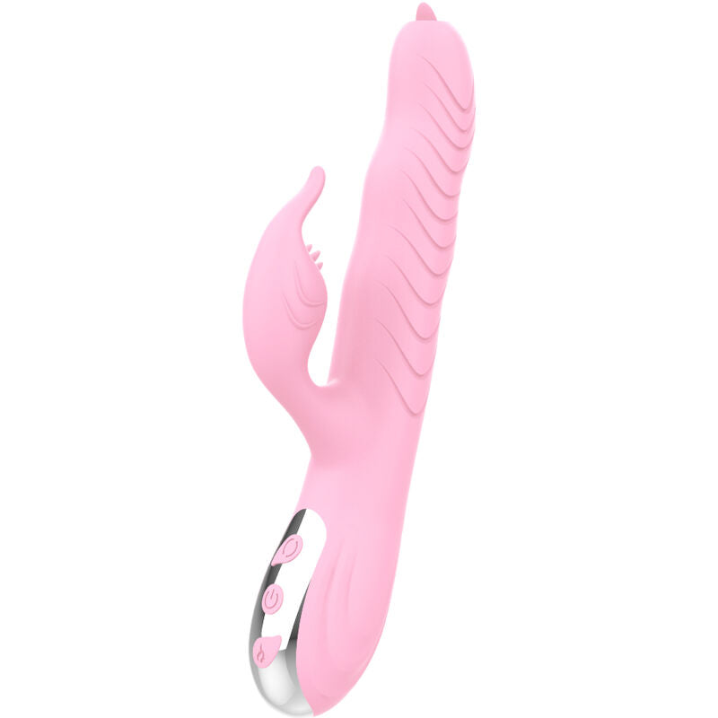 Armony Marcia-vibrator & Stoßender Doppelzunge-wrmeeffekt Rosa