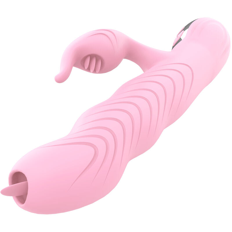 Armony Marcia-vibrator & Stoßender Doppelzunge-wrmeeffekt Rosa