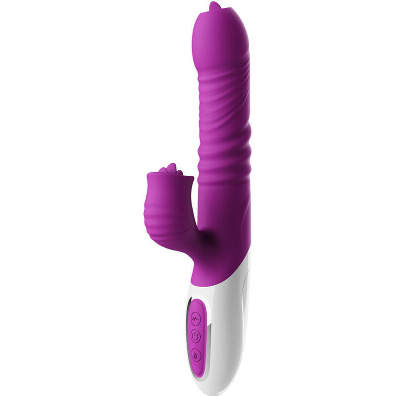 Armony Doppelzungenvibrator & Stoßender Violetter Wrmeeffekt