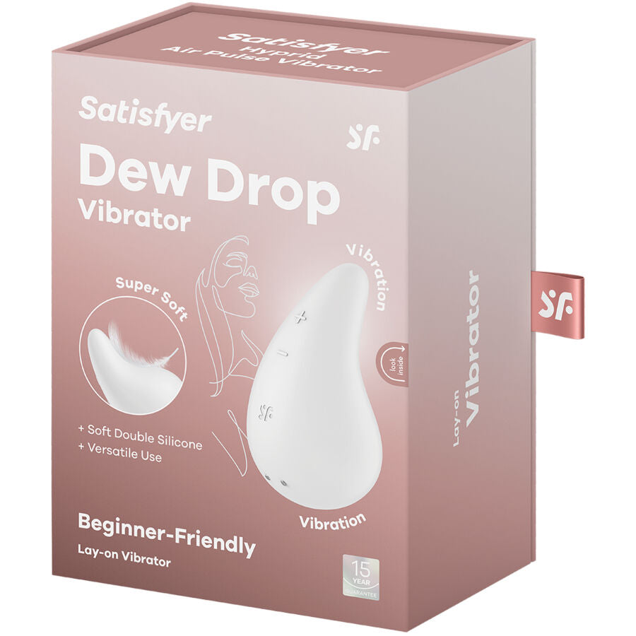 Satisfyer – Dew Drop Vibrator Auflegen Weiss