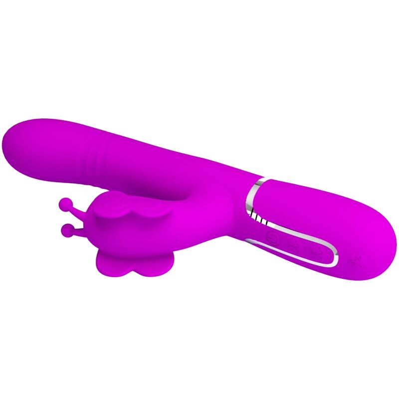 Pretty Love Multifunktions-kaninchenvibrator 4 in 1 Schmetterling...