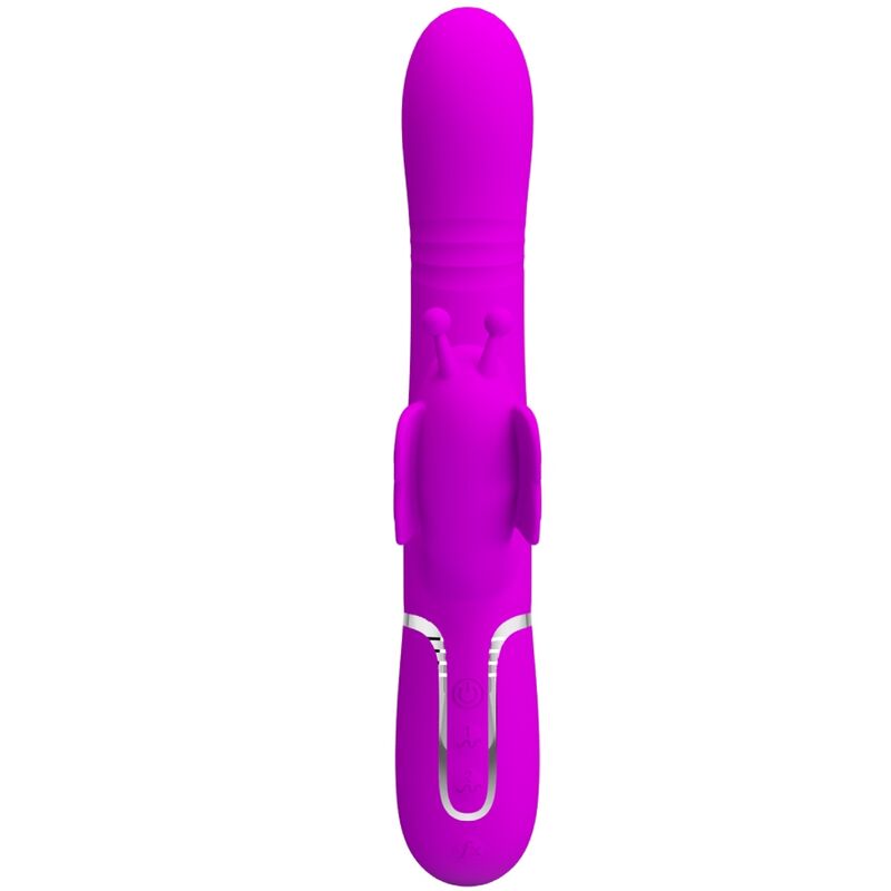 Pretty Love Multifunktions-kaninchenvibrator 4 in 1 Schmetterling...