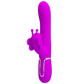 Pretty Love Multifunktions-kaninchenvibrator 4 in 1 Schmetterling...